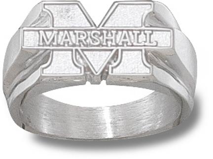 Marshall Thundering Herd "M Marshall" Men's Ring Size 10 1/2 - Sterling Silver Jewelry