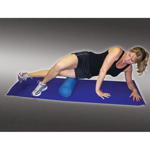 Maverick Sports Medicine PTA205 6 x 18 in. High Density Foam Roller Blue