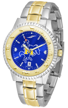McNeese State Cowboys Competitor AnoChrome Two Tone Watch