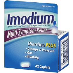 Merchandise 1302590 Imodium Multi-Symptom Relief Caplets - 42 Count