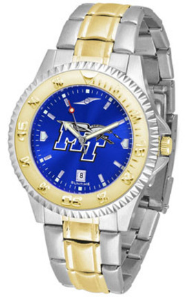 Middle Tennessee State Blue Raiders Competitor AnoChrome Two Tone Watch