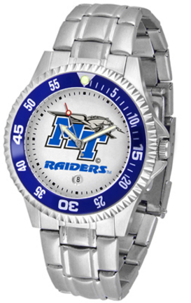 Middle Tennessee State Blue Raiders Competitor Watch with a Metal Band