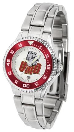 Minnesota (Duluth) Bulldogs Competitor Ladies Watch with Steel Band