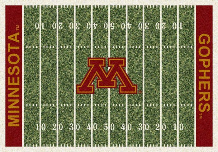 Minnesota Golden Gophers 3' 10" x 5' 4" Home Field Area Rug
