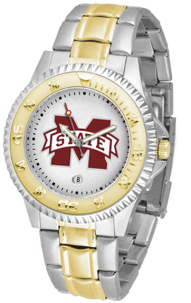 Mississippi State Bulldogs Competitor Two Tone Watch