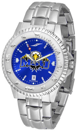 Morehead State Eagles Competitor AnoChrome Men's Watch with Steel Band