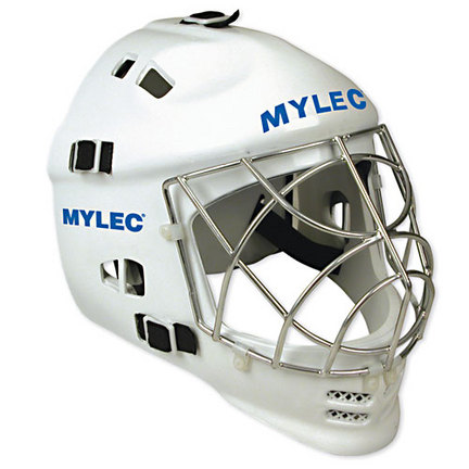 Mylec&REG; Ultra Pro II White Goalie Mask (1 Pair)