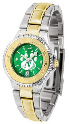 Northwest Missouri State Bearcats Competitor AnoChrome Ladies Watch with Two-Tone Band