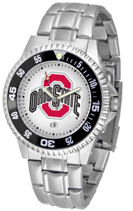 Ohio State Buckeyes Competitor Watch with a Metal Band
