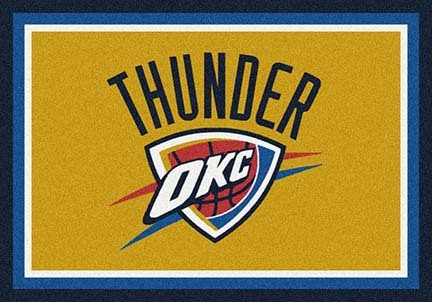 Oklahoma City Thunder 3' 10" x 5' 4" Team Spirit Area Rug