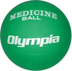 Olympia Sports BA805P Rubber Medicine Ball - 7K - 14-15 lbs. - green