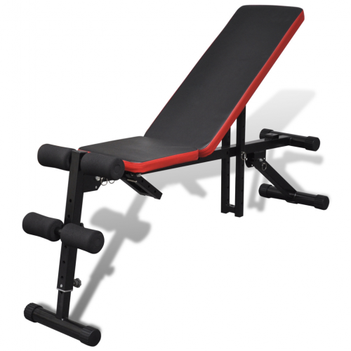 Online Gym Shop CB19092 Adjustable Sit Up Bench Multi-Position