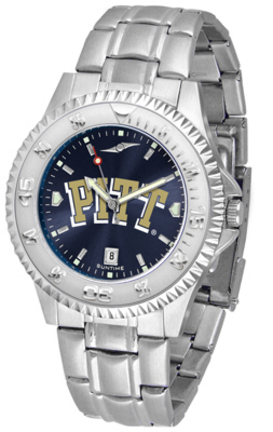 Pittsburgh Panthers Competitor AnoChrome Men's Watch with Steel Band
