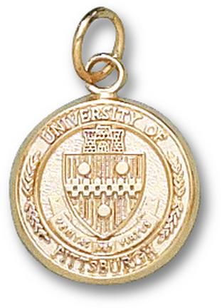 Pittsburgh Panthers "Seal" 1/2" Charm - 10KT Gold Jewelry