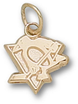 Pittsburgh Penguins "Skating Penguin" 3/8" Charm - 14KT Gold Jewelry