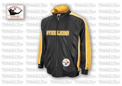 Pittsburgh Steelers Shotgun Track Jacket from Mitchell and Ness