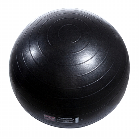 Power Systems 80115 65cm VersaBall Pro Stability Ball - Jet Black
