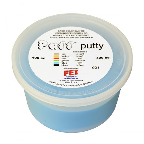 Puff Lite 10-1434 400cc Exercise Putty Blue - Firm
