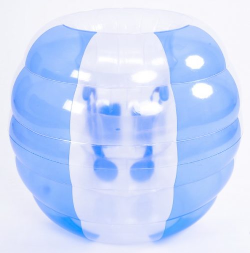 Rhino Master NT6019-BL Maximum Impact Bubble Soccer Inflatable Bumper Ball Blue & White