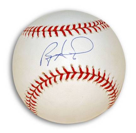 Ryan Howard Autographed MLB Baseball