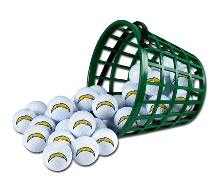 San Diego Chargers Golf Ball Bucket (36 Balls)