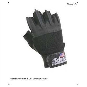 Schiek Sports H-520PXS Pink Womens Gel Lifting Gloves - XS