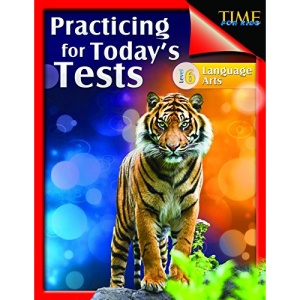 Shell Education 51439 Time For Kids - Practicing For Todays Tests Language Arts Grade 6