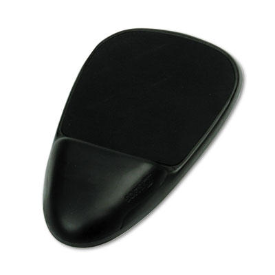 Softspot 90108 SoftSpot Mouse Pad with Wrist Rest Nonskid Base 7.5 x 13 Black