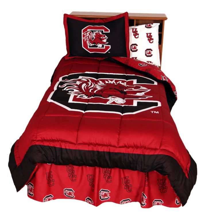South Carolina Gamecocks Reversible Comforter Set (Full)