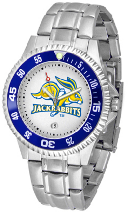 South Dakota State Jackrabbits Competitor Men's Watch with Steel Band