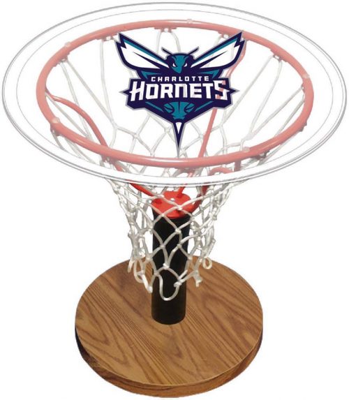 Spalding Charlotte Hornets Acrylic Table