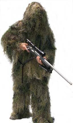 Special Ops Woodland (All Season) Paintball Ghillie / Hunter Suit (Large)