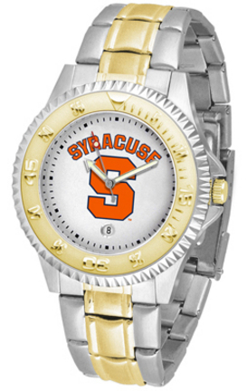 Syracuse Orangemen Competitor Two Tone Watch