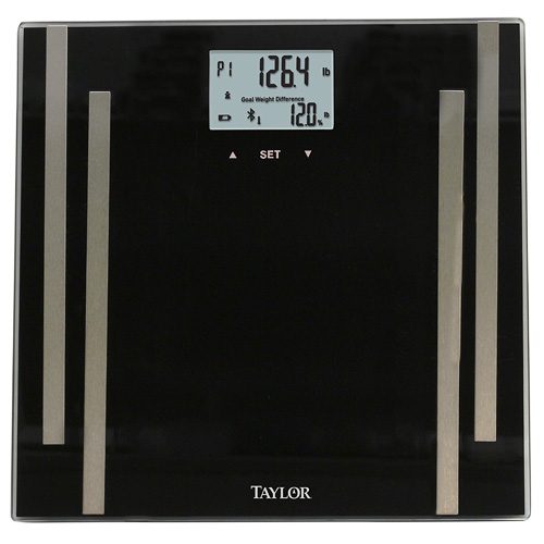 Taylor 7222-4072F Bluetooth Digital Body Fat Smart Scale