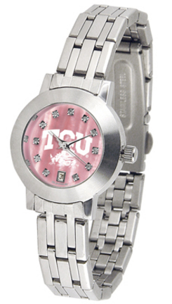 Texas Christian Horned Frogs Dynasty Ladies Watch with Mother of Pearl Dial