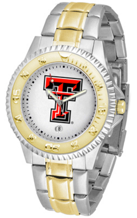 Texas Tech Red Raiders Competitor Two Tone Watch