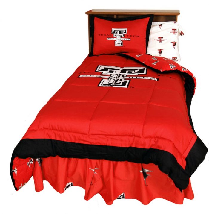 Texas Tech Red Raiders Reversible Comforter Set (Full)