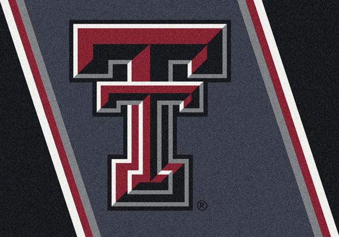 Texas Tech Red Raiders "T" 3'10"x 5'4" Team Spirit Area Rug