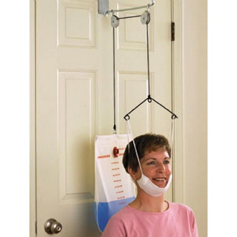 Therapeutic Dimensions THDSEATEDCTRAX Over-Door Cervical Traction