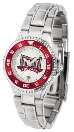 Troy State Trojans Competitor Ladies Watch with Steel Band