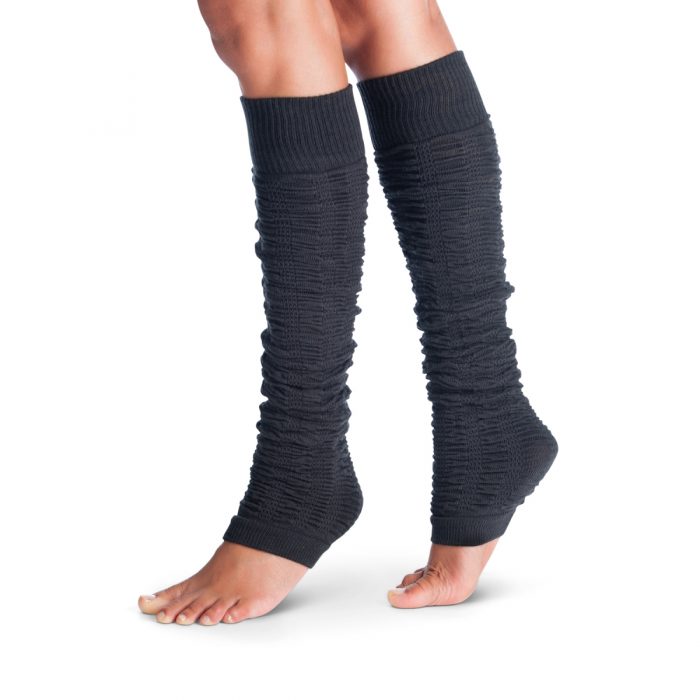 Tucketts SQ5368756 Leg Warmers Ruched Carbon
