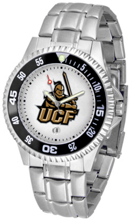 UCF (Central Florida) Knights Competitor Watch with a Metal Band
