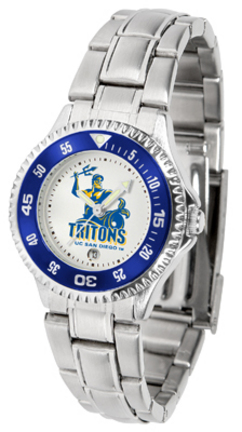 UCSD Tritons Competitor Ladies Watch with Steel Band