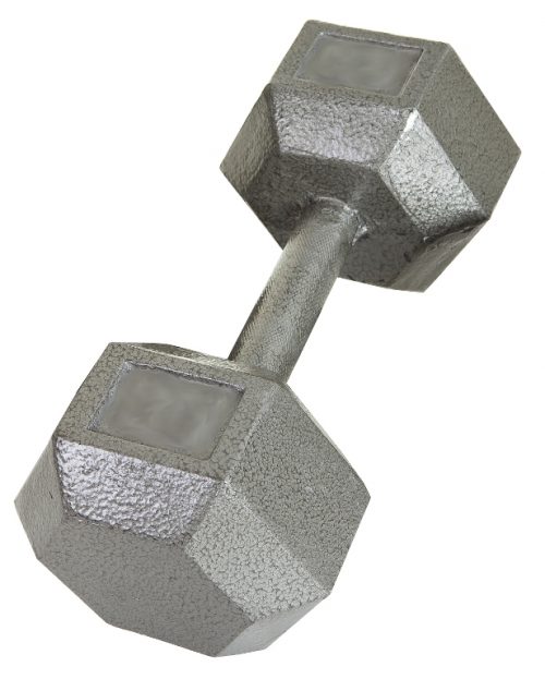 USA Sports by Troy Barbell IHD-060 Solid Hex Dumbbell - 60 Pounds - Sold as a single dumbbell