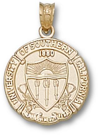 USC Trojans "Seal" Pendant - 10KT Gold Jewelry