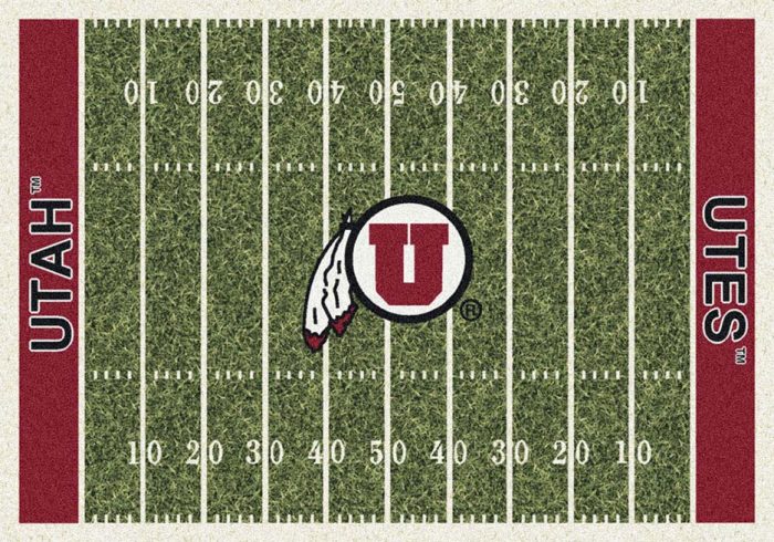 Utah Utes 3' 10" x 5' 4" Home Field Area Rug