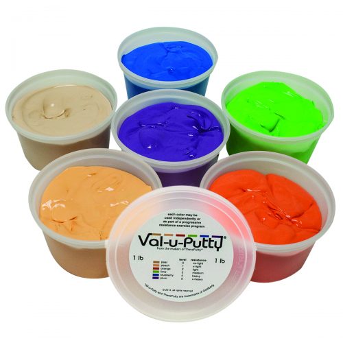 Val-U-Putty 10-3946 1 lbs Exercise Putty - 6 Piece