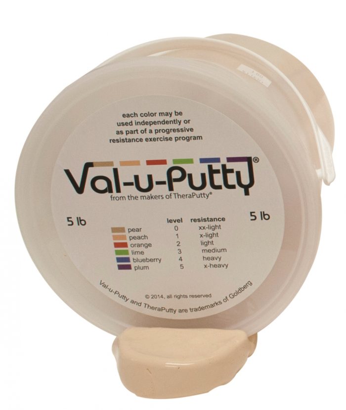 Val-U-Putty 10-3950 5 lbs Exercise Putty Pear - 2X Soft