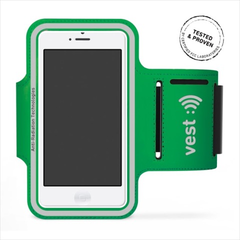 Vest Anti-Radiation Armband Up to 5 in. - Green