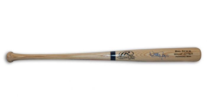 Wally Joyner Autographed Rawlings Big Stick Baseball Bat (With His Name Printed On The Bat)